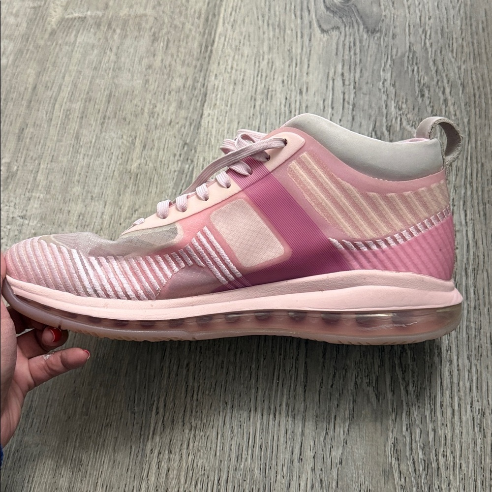 Nike LeBronx John Elliott Tulip Pink Sneakers AQ0114-600 size 9 - Picture 5 of 5